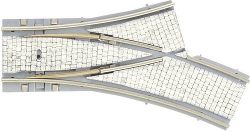 87648 H0 Tillig Straßenbahngleis Luna Y-Weiche, rechts 15°, 20° 204 mm, 250mm