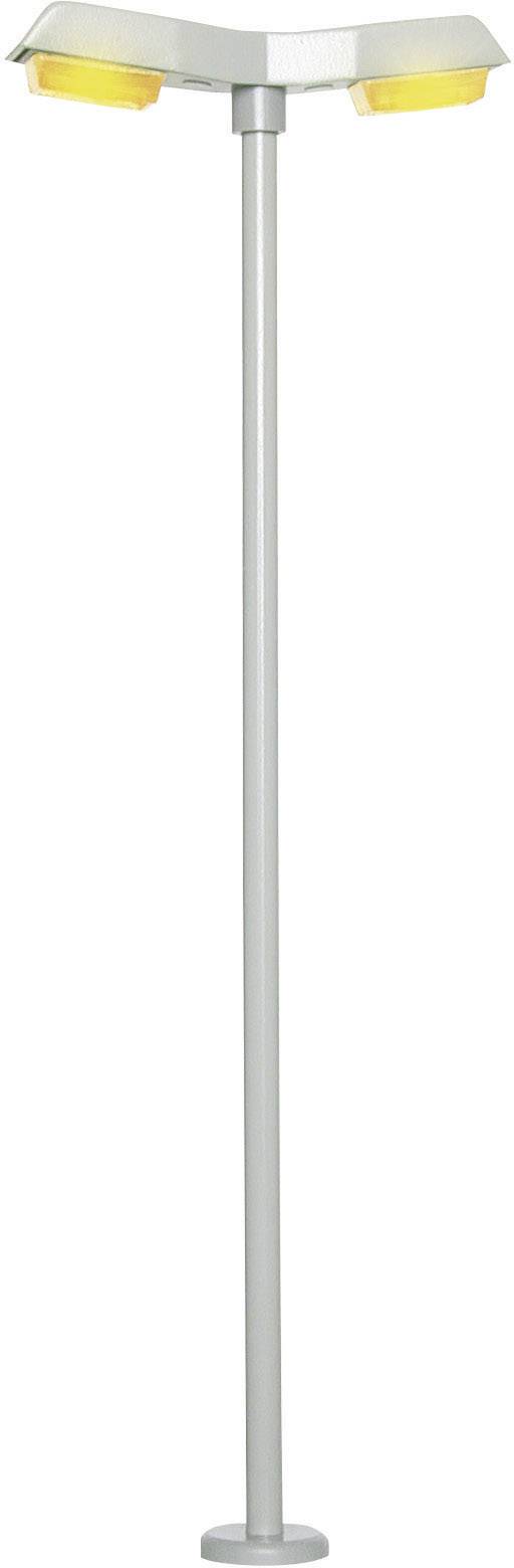 Viessmann Modelltechnik H0 Straßenleuchte doppelt Fertigmodell 6098 1St.