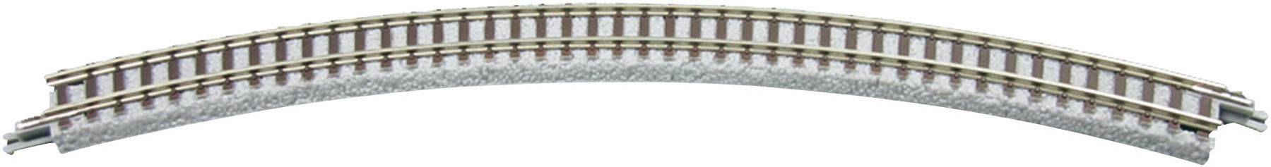 Rokuhan 7297004 Z Gleis (mit Bettung) Gebogenes Gleis 45 ° 220 mm 4 St.