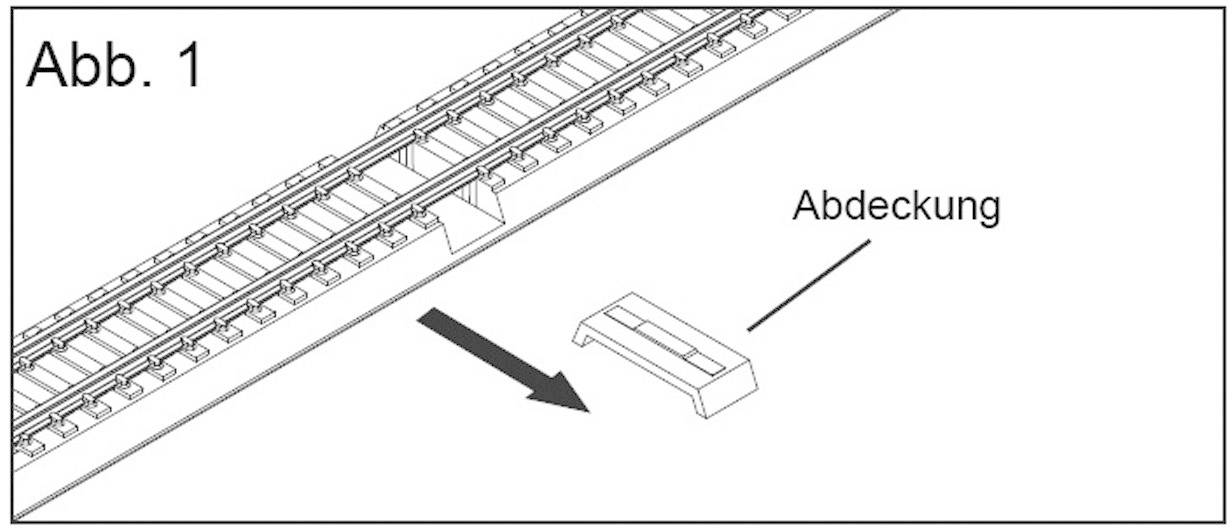 Rokuhan 7297408 Z Gleis (mit Bettung) Anschlusskabel 70 mm 1 St.