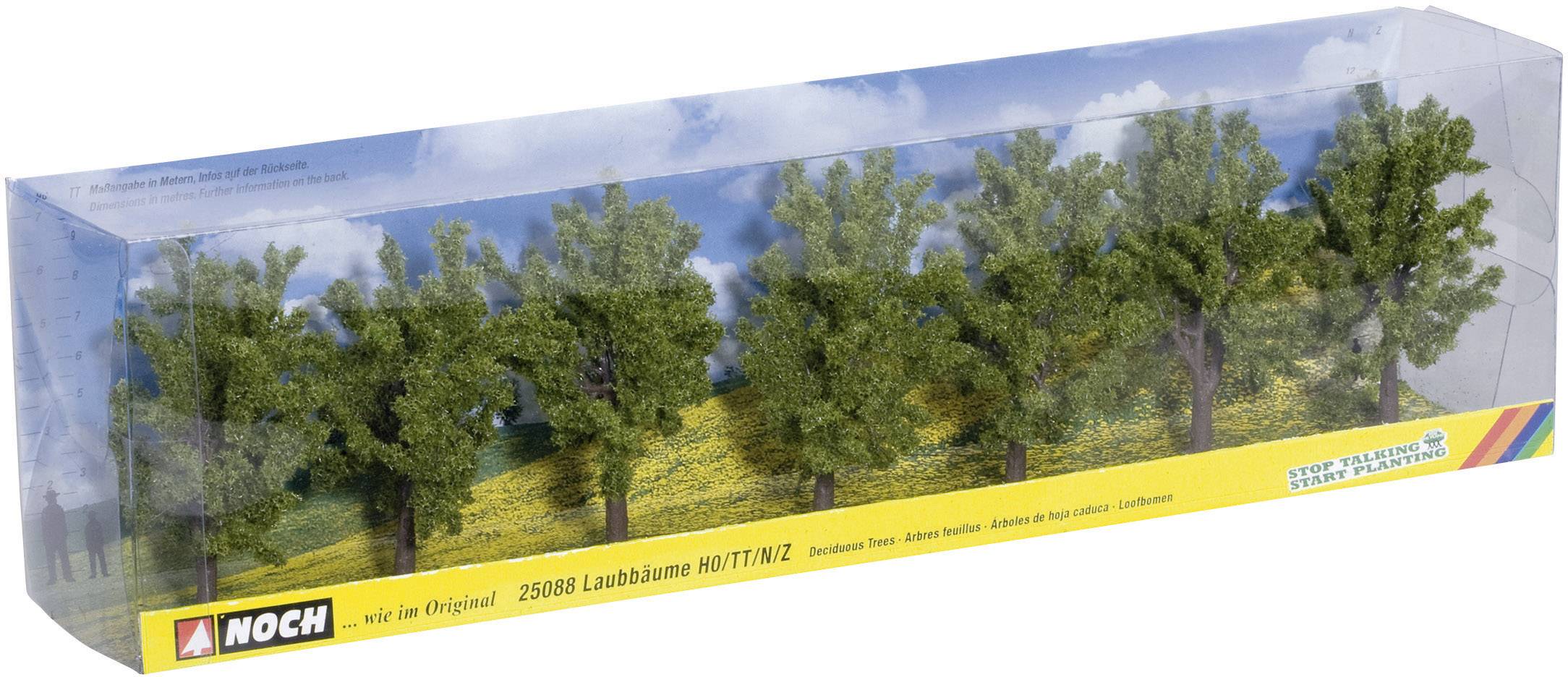 NOCH 25088 Baumpackung Laubwald 80 bis 80mm Grün 7St.