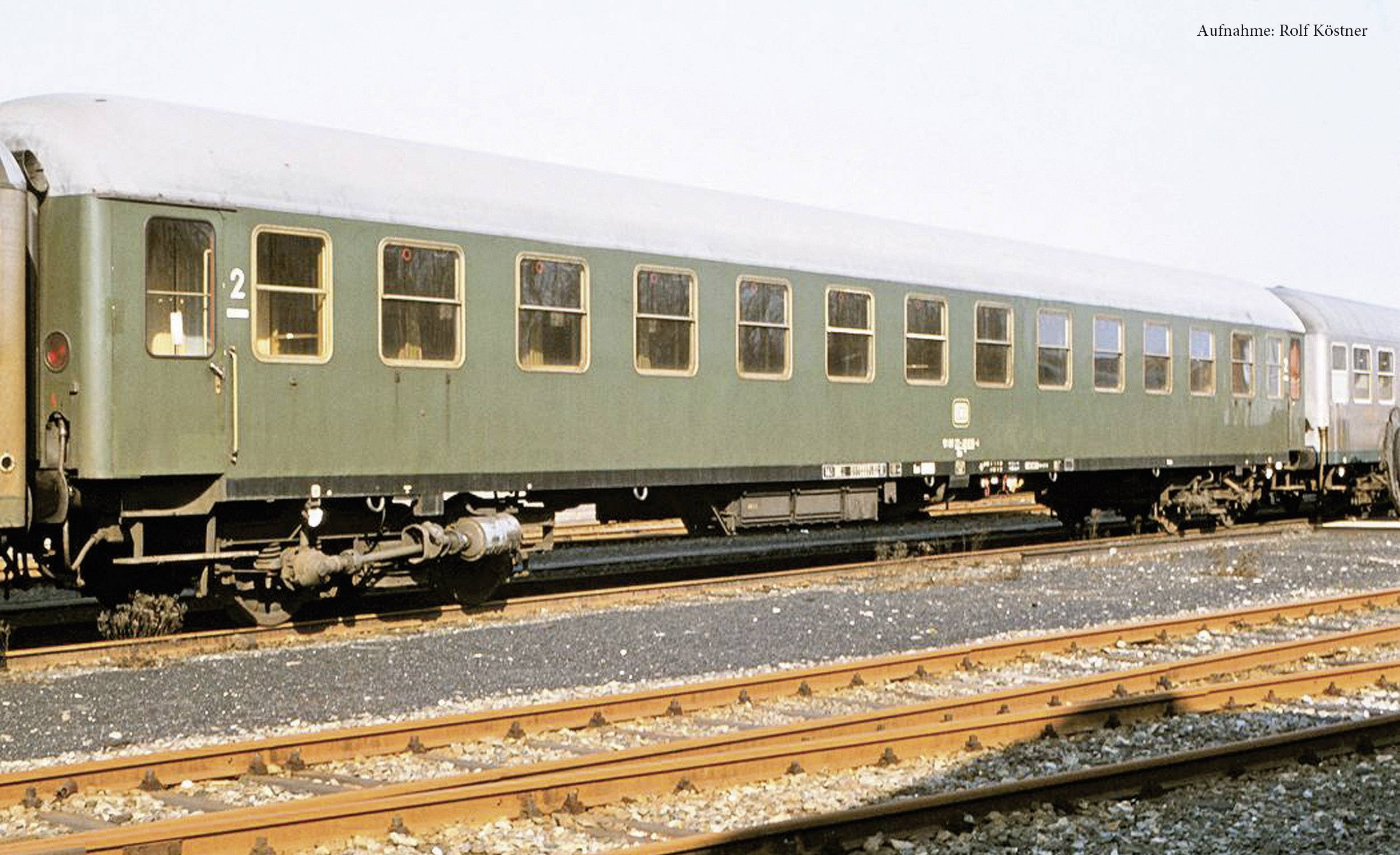 Krüger TT Paire Wagon 3-achs La DB Époque 3 sehr gut erhalten IN