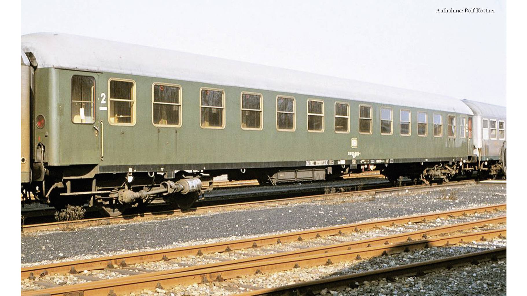 Krüger TT Paire Wagon 3-achs La DB Époque 3 sehr gut erhalten IN Krüger TT Paire Wagon 3-achs La DB Époque 3 sehr gut erhalten IN