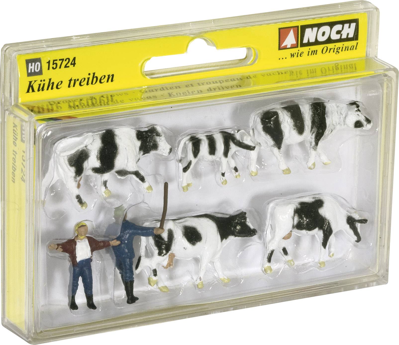 NOCH H0 Kühe treiben 15724 Bemalt, Stehend