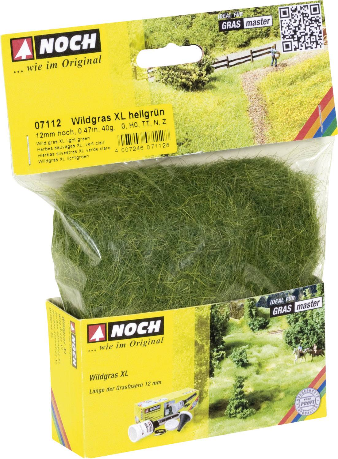 NOCH 07112 Wildgras XL Hellgrün