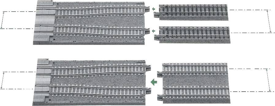 7078671 N Kato Unitram Ergänzungs-Set 1 Set