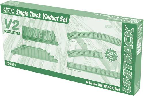 KATO 7078632 N Unitrack Ergänzungs-Set 1 Set