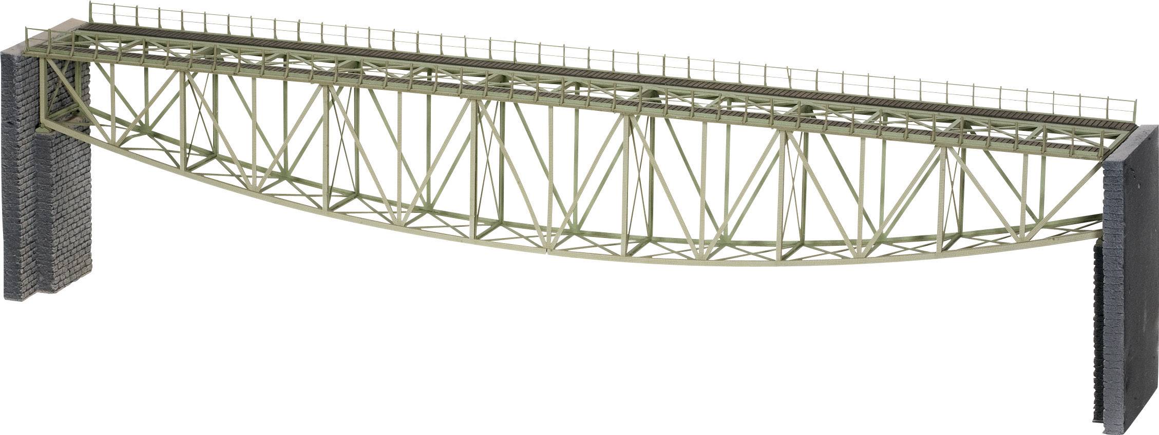 NOCH 67028 H0 Fischbauchbrücke 1gleisig Universell (L x B x H) 540 x 75 x 128mm