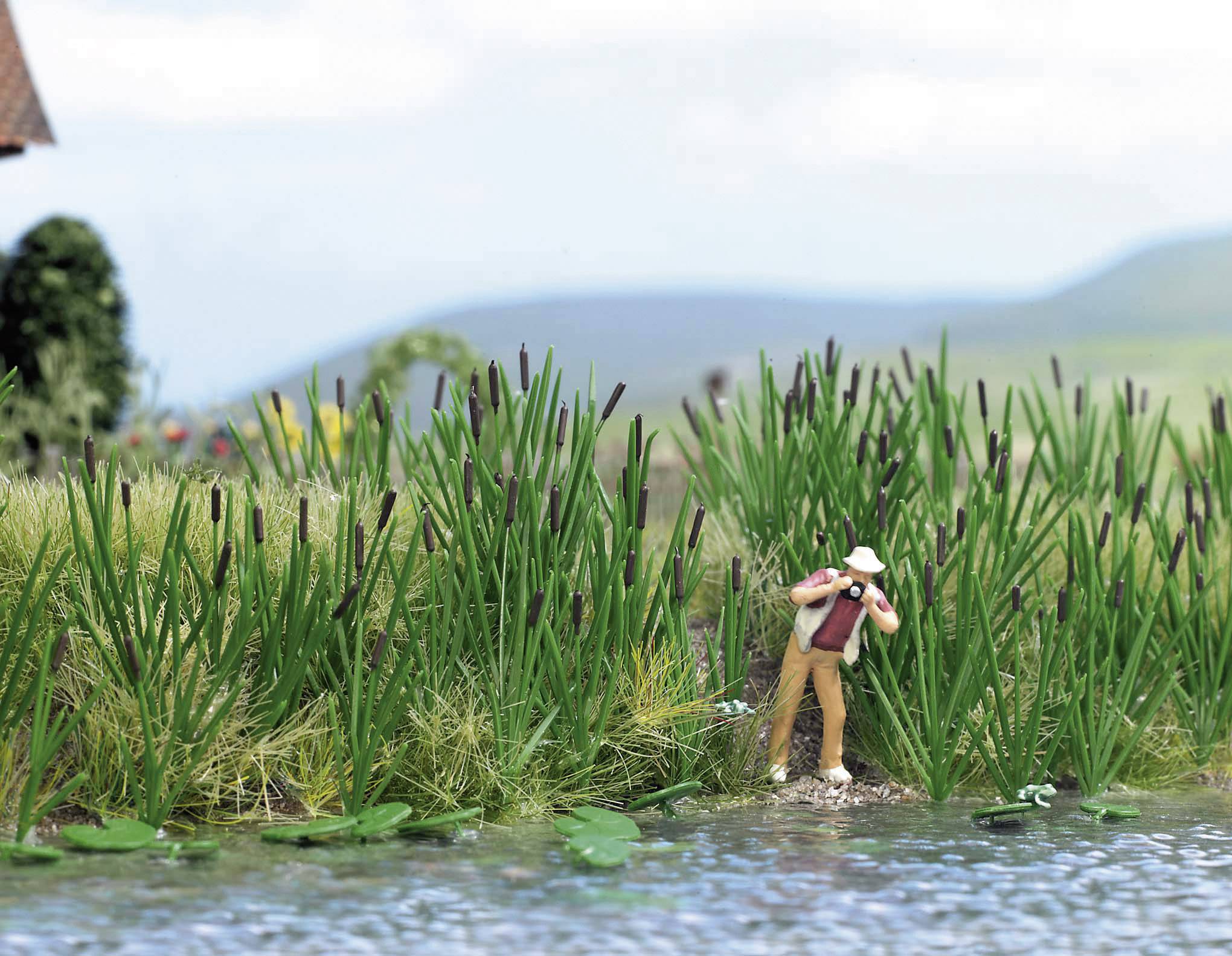 Busch 1256 H0 Gräser und Rohrkolben Bausatz