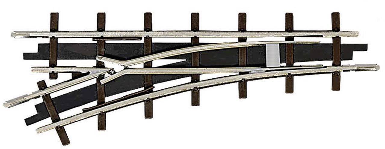 H0f Feldbahn Gleis 12341 Weiche, links 66.6 mm 1 St.