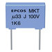 TDK B32520-C225-K MKT-Folienkondensator radial bedrahtet 2.2 µF 63 V/DC 10% 7.5mm (L x B x H) 10 x 6 x 12mm