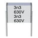 TDK B32560-J1104-K MKT-Folienkondensator radial bedrahtet 0.1 µF 100 V/AC 10% 7.5mm (L x B x H) 9 x 2.5 x 4.7mm