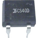 TRU Components TC-B250D Brückengleichrichter DIL-4 600V 1A Einphasig