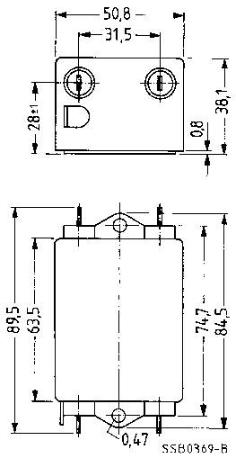 TDK B84113CB30 B84113CB30 Entstörfilter flammhemmend 250 V/AC 3A 4.7 mH (L x B x H) 89.5 x 50.8 x 38.1mm 1St.