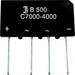 Diotec B250C3700A Brückengleichrichter SIL-4 600 V 3.7 A Einphasig