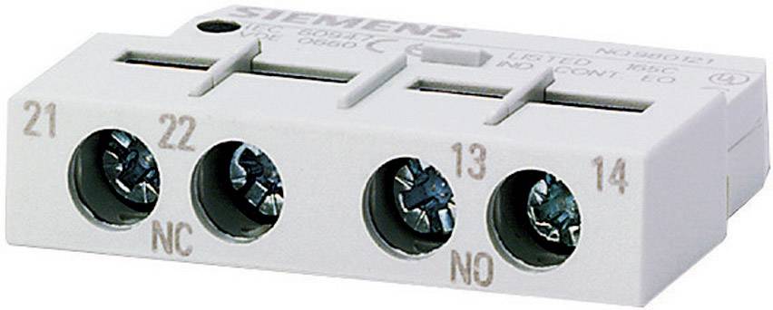Siemens 3RV1901-1E Hilfsschalter 1 St. 1 Schließer, 1 Öffner (B x H x T) 45 x 12 x 17 mm