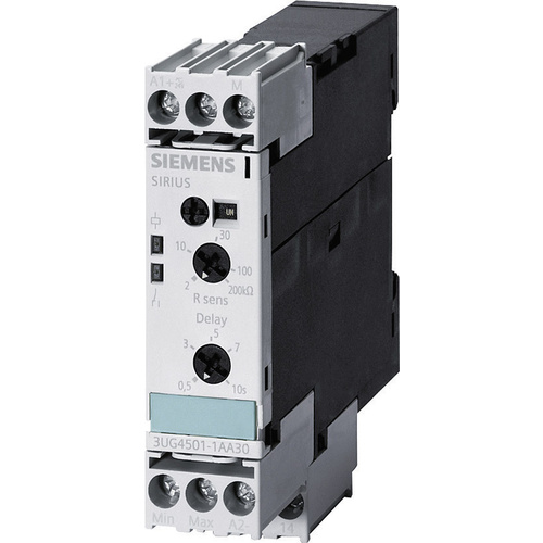 Siemens Überwachungsrelais 24, 24 - 240, 240 V/DC, V/AC 1 Wechsler 3UG4501-1AW30 1 St.