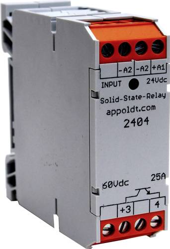 Appoldt Halbleiterrelais POK22-24V/25 Last-Strom (max.): 25A Schaltspannung (max.): 60 V/DC 1St.