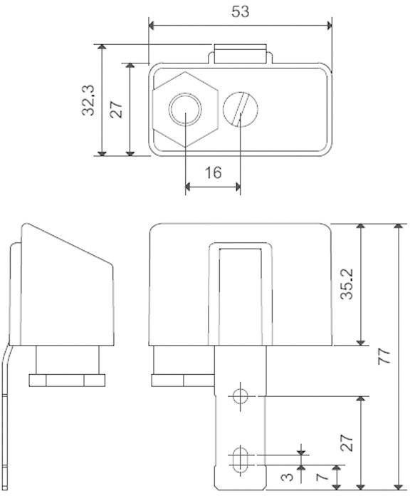 Finder Dämmerungsschalter 1 St. 11.41.8.230.0000 Betriebsspannung:230 V/AC Empfindlichkeit Licht: 1, 30 - 80, 1000 lx, lx