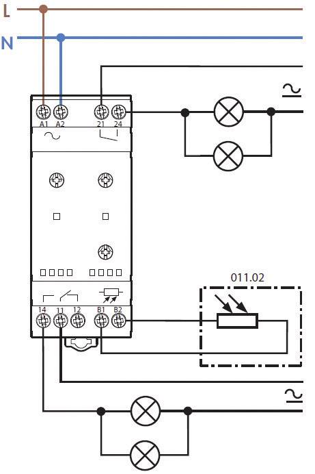 Finder Dämmerungsschalter 1 St. 11.42.8.230.0000 Betriebsspannung:230 V/AC Empfindlichkeit Licht: 1, 20 - 80, 1000 lx, lx