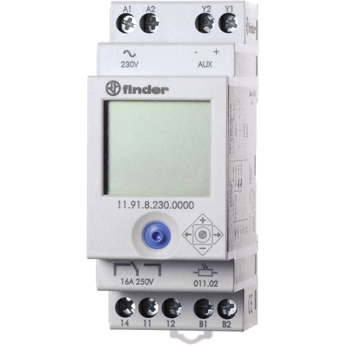 Finder Dämmerungsschalter 1 St. 11.91.8.230.0000 Betriebsspannung:230 V/AC Empfindlichkeit Licht: 2 - 150 lx Finder Dämmerungsschalter 1 St. 11.91.8.230.0000 Betriebsspannung:230 V/AC Empfindlichkeit Licht: 2 - 150 lx