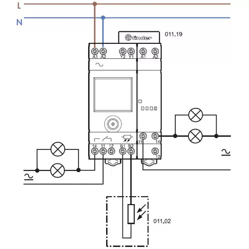 Finder Dämmerungsschalter 1 St. 11.91.8.230.0000 Betriebsspannung:230 V/AC Empfindlichkeit Licht: 2 - 150 lx Finder Dämmerungsschalter 1 St. 11.91.8.230.0000 Betriebsspannung:230 V/AC Empfindlichkeit Licht: 2 - 150 lx