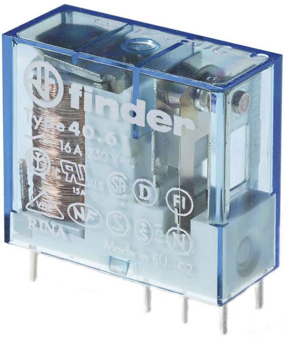 Finder 40.61.9.060.0000 Printrelais 60 V/DC 16 A 1 Wechsler 1 St.