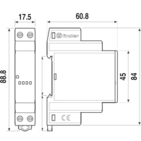 Finder Stromstoß-Schalter Hutschiene 13.81.8.230.0000 1 Schließer 230 V/AC 3700 VA 1St. Finder Stromstoß-Schalter Hutschiene 13.81.8.230.0000 1 Schließer 230 V/AC 3700 VA 1St.