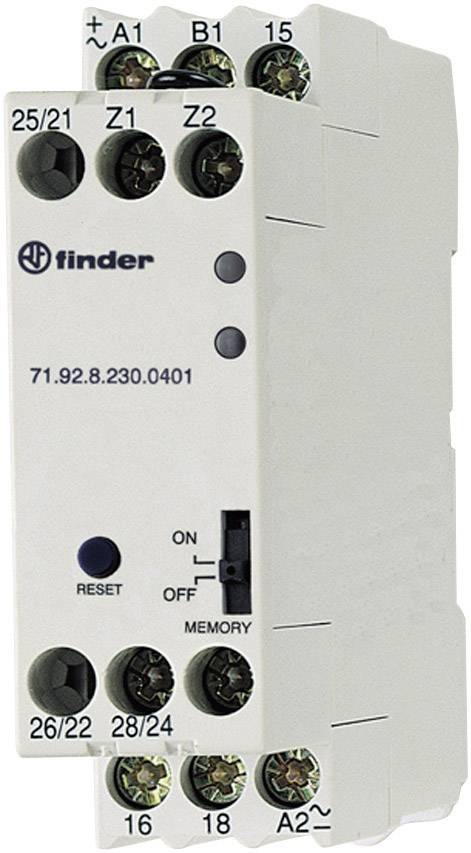 Finder Überwachungsrelais 230 V/AC 2 Wechsler 1 St. 71.92.8.230.0001 Temperatur