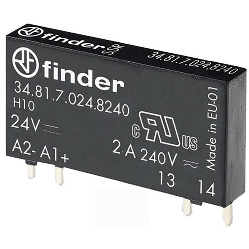 Finder Halbleiterrelais 34.81.7.024.8240 Schaltspannung (max.): 275 V/AC Nullspannungsschaltend 1St.