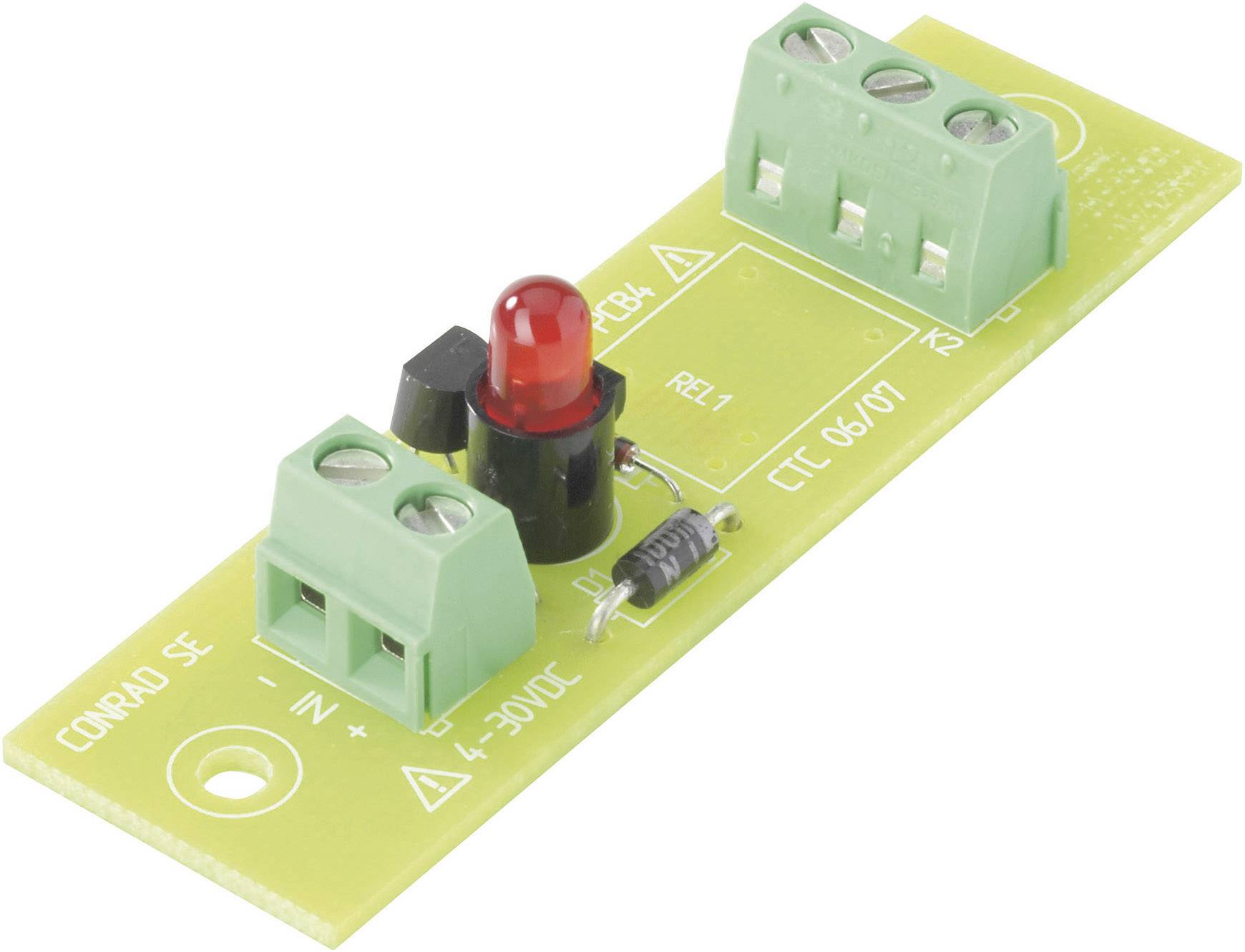 Relaisplatine unbestückt 1 St. REL-PCB4 0 1 Wechsler 5 V/DC, 12 V/DC, 24 V/DC