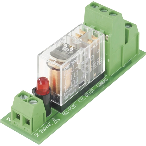 TRU Components Relaisplatine bestückt 1 St. REL-PCB5 1 2 Wechsler 230 V/AC TRU Components Relaisplatine bestückt 1 St. REL-PCB5 1 2 Wechsler 230 V/AC