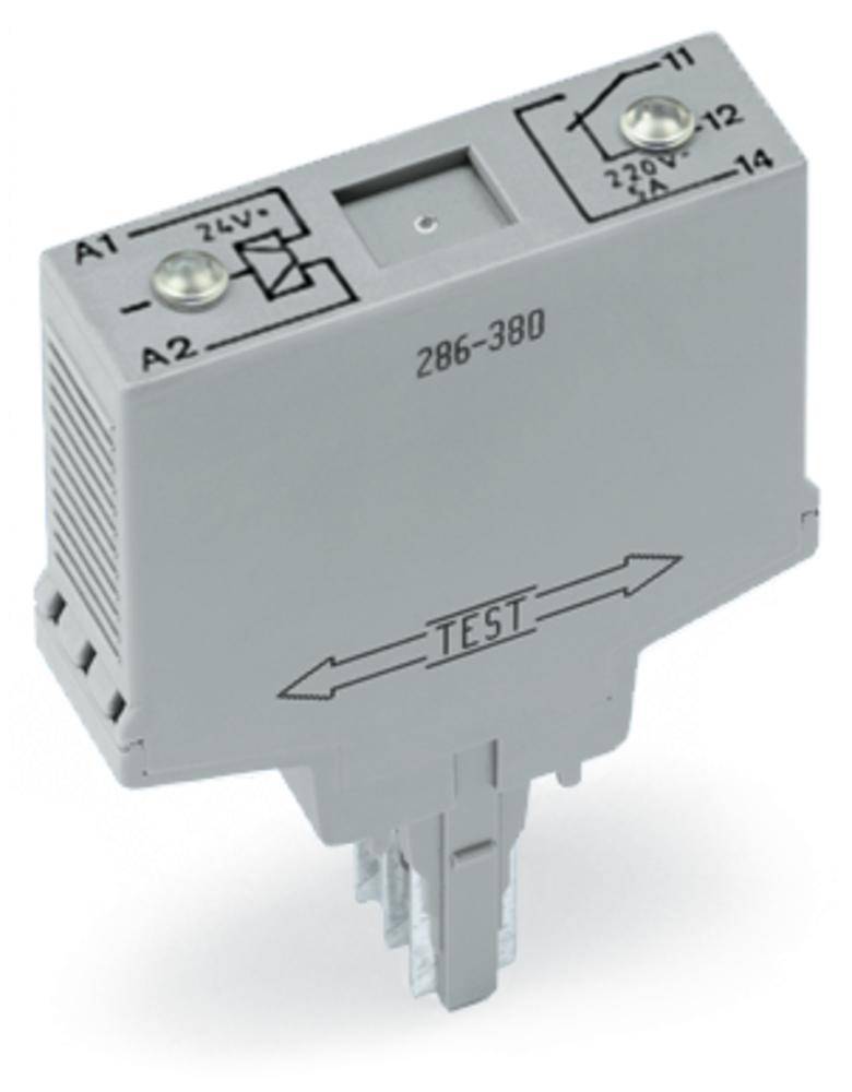 WAGO 286-381 Steckrelais 24 V/AC 6 A 1 Wechsler 1 St.
