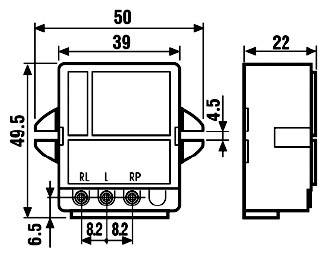 Finder Stromstoß-Schalter Auf-/Unterputz 15.51.8.230.0400 1 Schließer 230 V/AC 400W 1St.