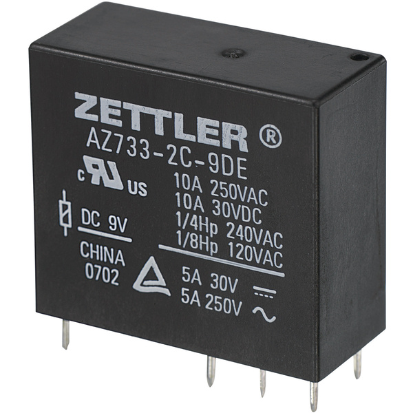 Zettler Electronics AZ733-2C-18DE Printrelais 18 V/DC 10A 2 Wechsler 1St.