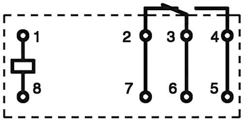 Omron G5RL-1-E-HR 5 VDC Printrelais 5 V/DC 16 A 1 Wechsler