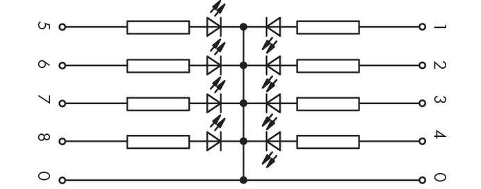 WAGO LED-Gatterbaustein 286-822 Passend für Modell (Relais): 280-629, 280-639, Wago 280-765 1St.