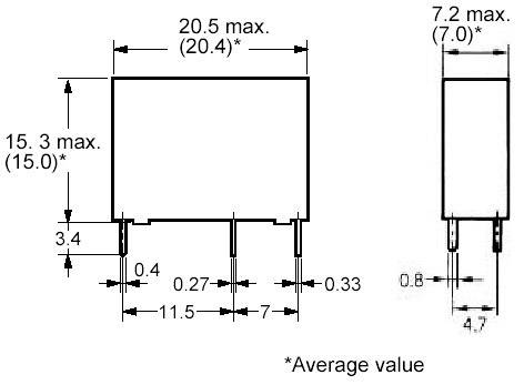 Omron G5NB-1A-E 12DC Printrelais 12 V/DC 5 A 1 Schließer
