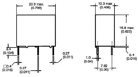 Omron G5Q-1A-EU 12DC Printrelais 12 V/DC 5A 1 Schließer