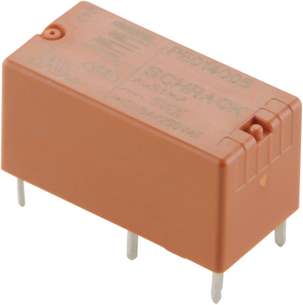 TE Connectivity PE014005 Printrelais 5 V/DC 5 A 1 Wechsler