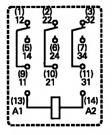 TE Connectivity PT370024 Miniaturrelais 24 V/DC 10A 3 Wechsler 1St.