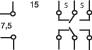 'Start', 'Ziel'; Ein Diagramm zeigt zwei Pfade von 'Start' zu 'Ziel' mit Knoten als Kontrollpunkte, die verschiedene Routen markieren.