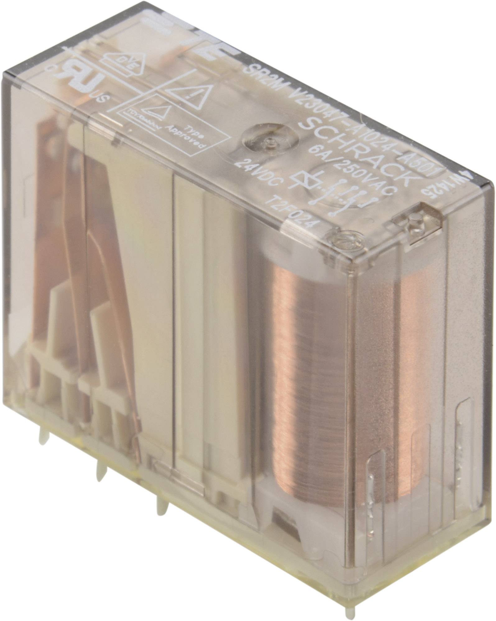 TE Connectivity V23047-A1024-A501 Printrelais 24 V/DC 6A 2 Wechsler 1St.