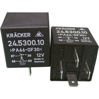 Kräcker 24.5300.10 Kfz-Relais 12 V/DC 20A 1 Schließer Kräcker 24.5300.10 Kfz-Relais 12 V/DC 20A 1 Schließer