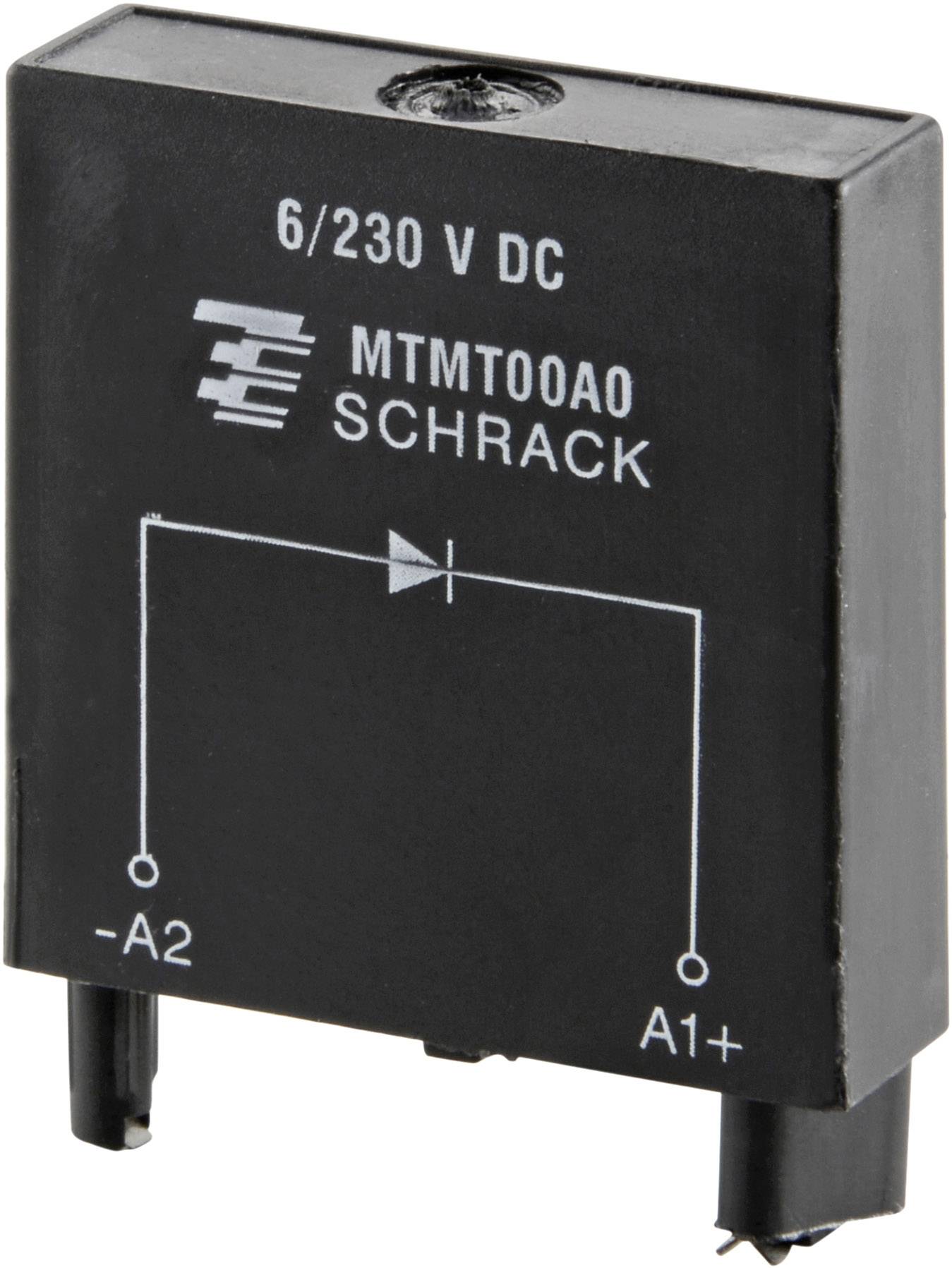 TE Connectivity Steckmodul mit Schutzdiode, ohne LED MTMT00A0 =M21 1 St.