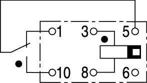 TE Connectivity V23026A1002B201 Printrelais 12 V/DC 1 A 1 Wechsler 1 St.