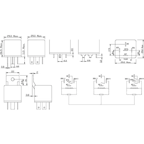 FiC FRC2C 1 DC12V Kfz Relais 12 V DC 50A 1 Wechsler Freue Dich Auf fic-frc2c-1-dc12v-kfz-relais-12-v-dc-50a-1-wechsler-freue-dich-auf