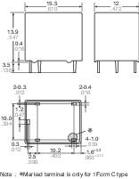 Panasonic JJM112 Kfz-Relais 12 V/DC 20A 1 Wechsler