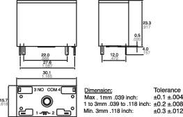 Panasonic ALF1P12 Printrelais 12 V/DC 25A 1 Schließer