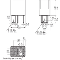 Panasonic CM112 Kfz-Relais 12 V/DC 35A 1 Wechsler Panasonic CM112 Kfz-Relais 12 V/DC 35A 1 Wechsler